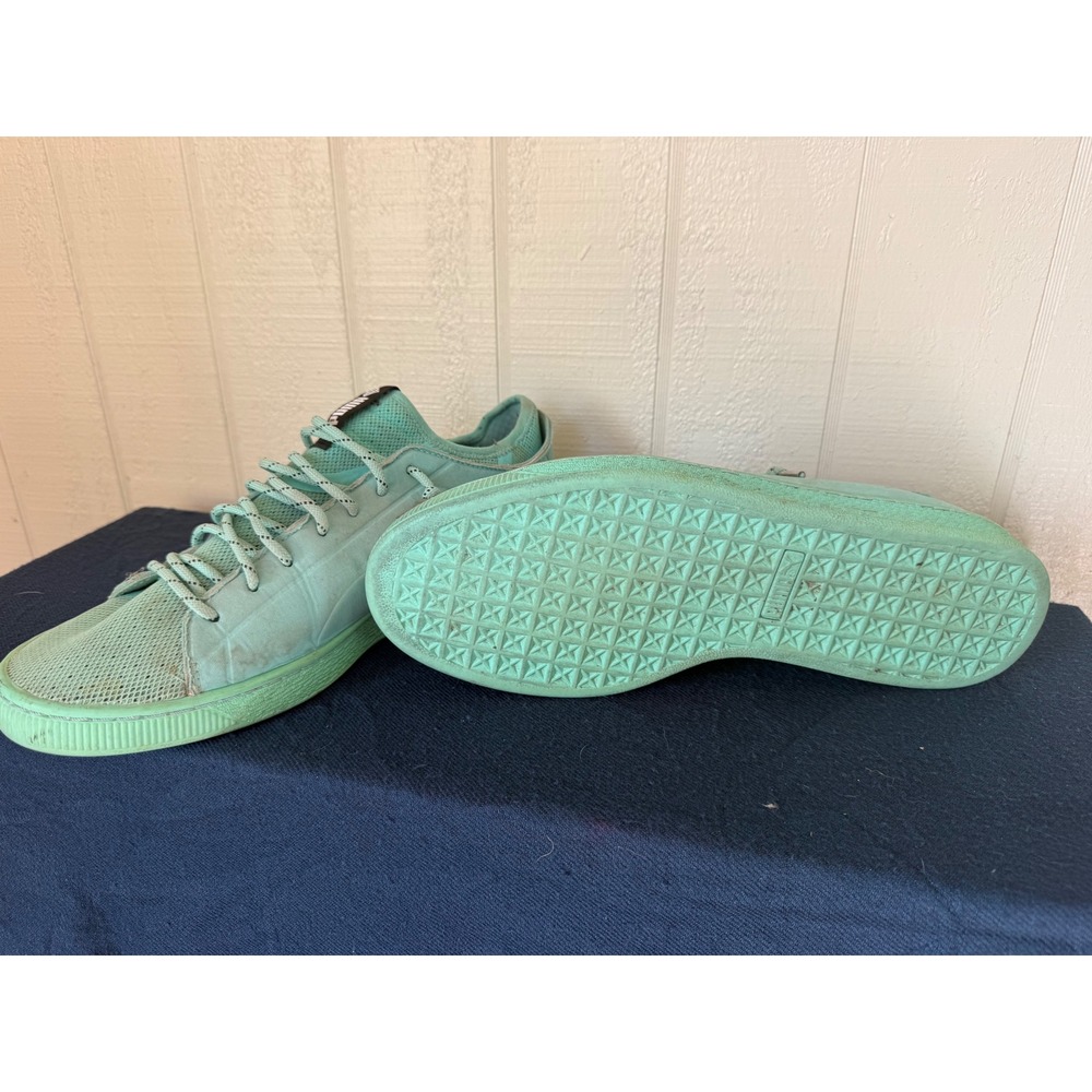 Puma x Diamond Supply Co Clyde Tiffany Blue Sneakers 366431-01 Mens 11 - Picture 4 of 5